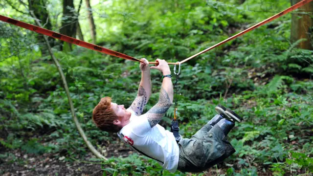 लांस बॉम्बार्डियर जेम्स सिम्प्सन, DOUBLE AMPUTEE Lance Bombardier James Simpson