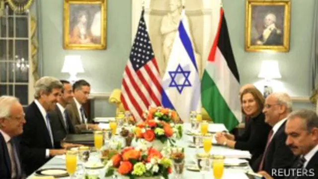 Negociaciones en Washington entre israelíes y palestinos
