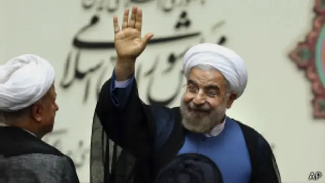 Президент Ирана Хасан Роухани (4 августа 2013 года)