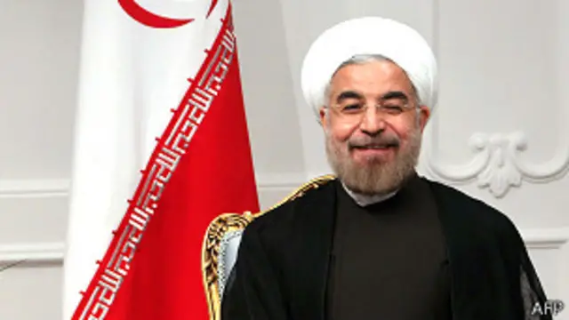 بدا خطاب روحاني تصالحيا، بحسب محللين