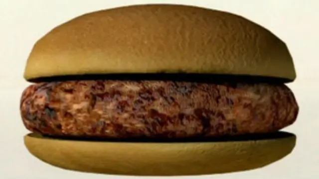 اس برگر کے گوشت کو ایک تجربہ گاہ میں تیار کیا گیا ہے