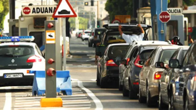 直布羅陀邊境檢查