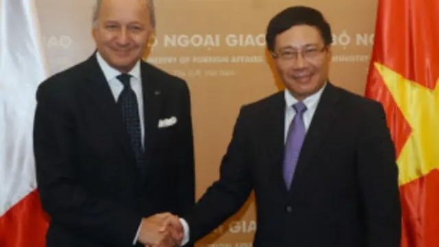 Ngoại trưởng Pháp Fabius thăm Việt Nam đầu tháng Tám