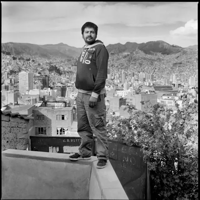 Foto del fotógrafo portugués Joao de Carvalho Pina, de la muestra "La sombra del cóndor"