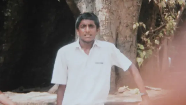 Akila Dinesh, who was shot dead in Weliweriya