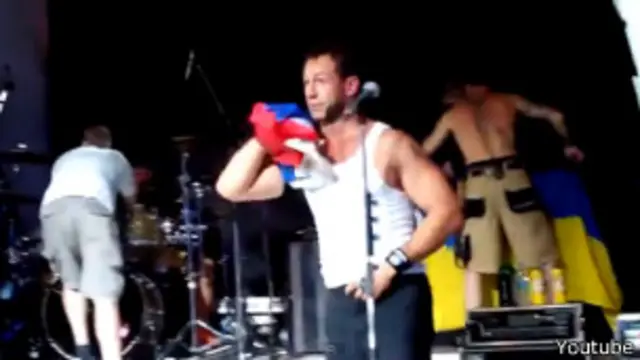 Bloodhound Gang на сцене в Одессе