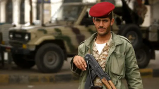 यमन की राजधानी सना में सुरक्षा कड़ी