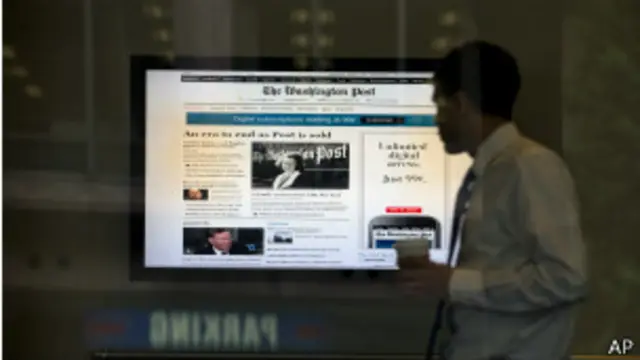 जेफ़ बेजोस ने 25 करोड़ डॉलर में वाशिंगटन पोस्ट को खरीदा है. 