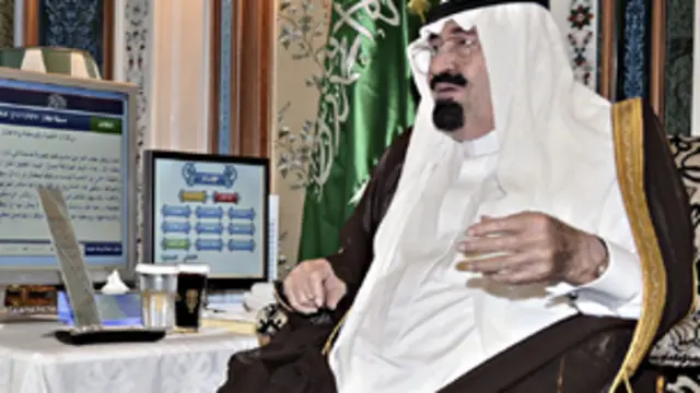 العاهل السعودي الملك عبدالله