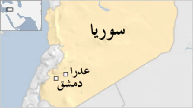 خارطة سوريا