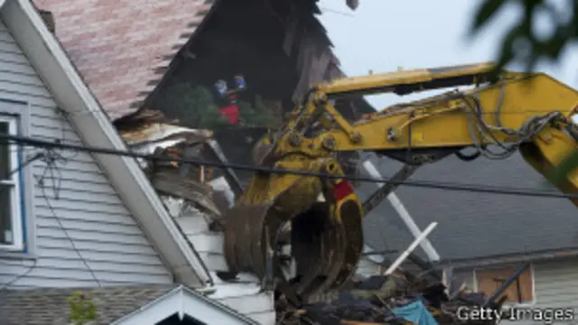 Снос дома Ариэля Кастро