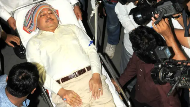 पिछले दिनों सीबीआई की अदालत में स्ट्रेचर पर लाए गए पीपी पांडे