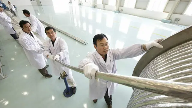 Interior del edificio principal de ITER