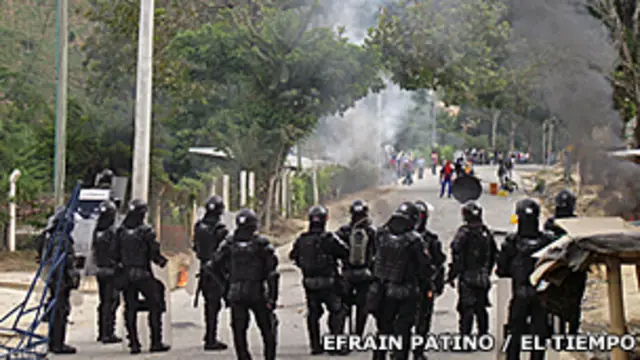 Protesta en el Catatumbo, Norte de Santander, Colombia