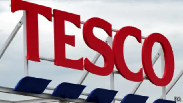 Tesco在中国的标志(资料图片)