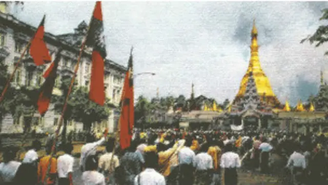 ၈လေးလုံး ဒီမိုကရေစီရေး လူထုအုံကြွမှုကို စစ်တပ်က ဖြိုခွဲပြီး အာဏာသိမ်း ယူခဲ့တာပါ