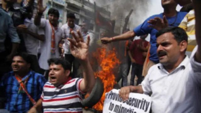 किश्तवाड़ को लेकर प्रदर्शन