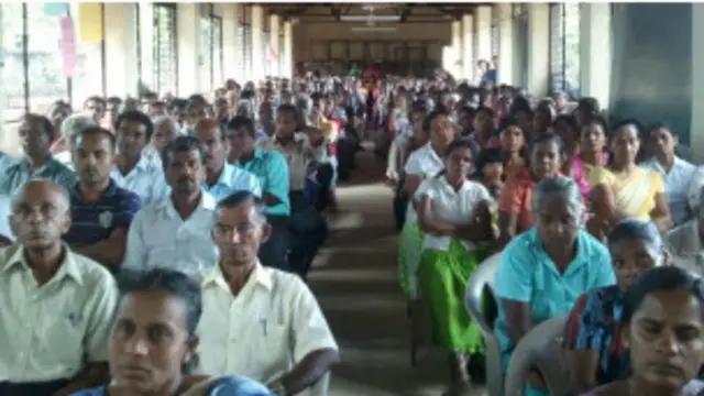 A meeting in Dorape school