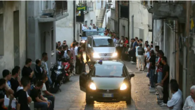 Cortejo fúnbre da máfia