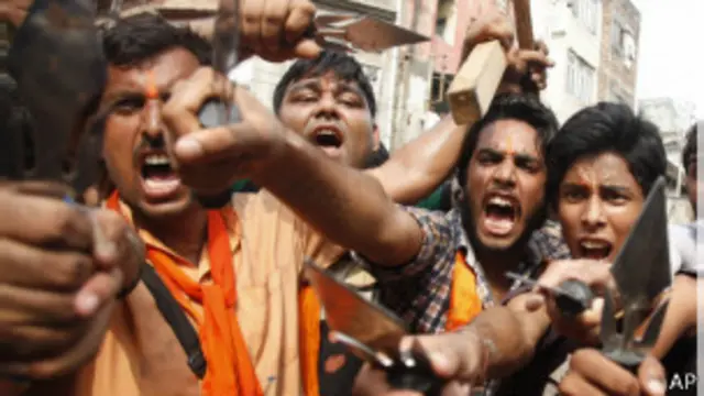 Protestas en Cachemira 