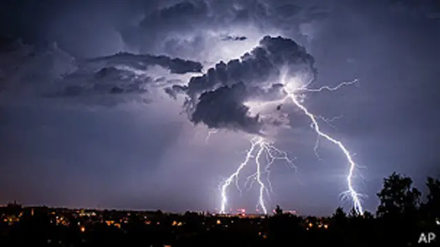Tormenta en Goerlitz, Alemania