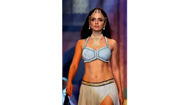 अदाकारा कंगना राणावत ने भी ग्रैंड फिनाले में शिरकत की 