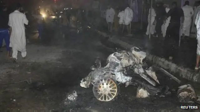 Шанба куни Боғдодда бирин-кетин тўққиз автомашина портлаб одамларни даҳшатга солган.