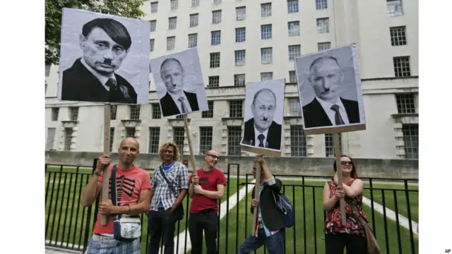 протест гей-активістів проти Росії