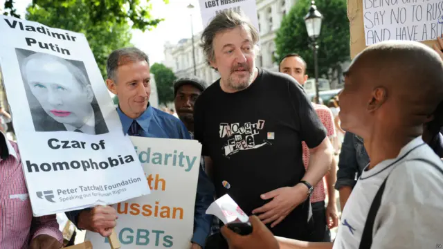 Стивен Фрай и Питер Татчелл