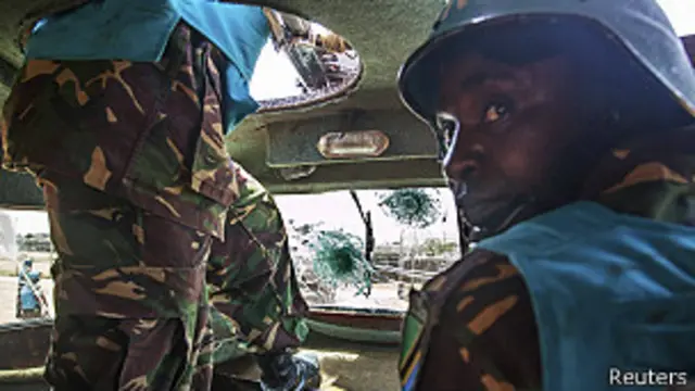 جنود حفظ السلام في دارفور