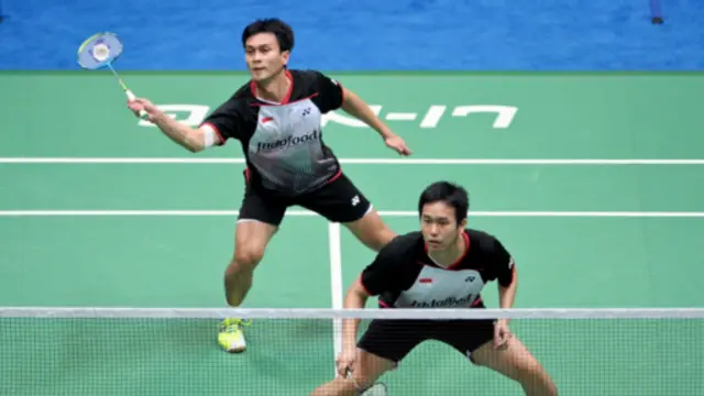 Prestasi Hendra/Ahsan terus menanjak dalam setahun terakhir.