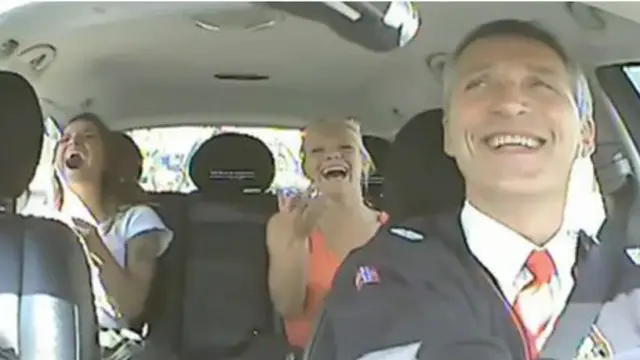 挪威总理开出租