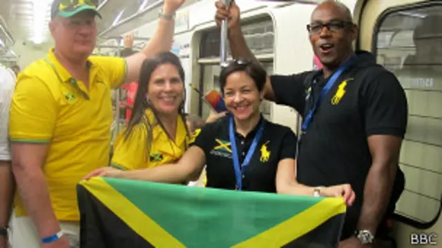 Фанаты из Ямайки