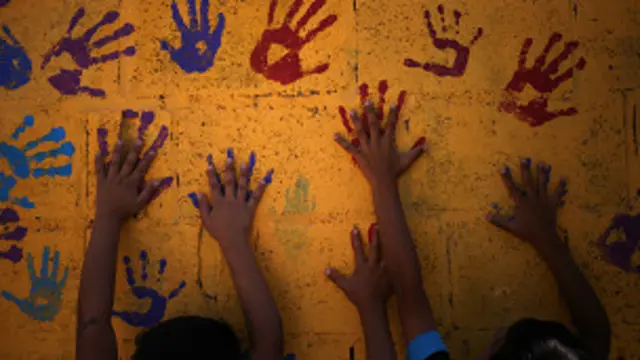 Campo de refugiados en Siria