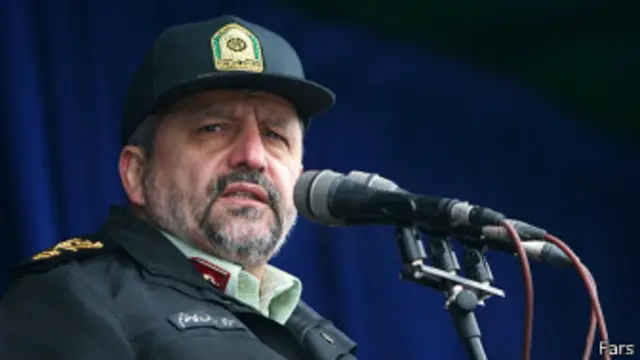 اسماعیل احمدی مقدم، رئیس پلیس ایران
