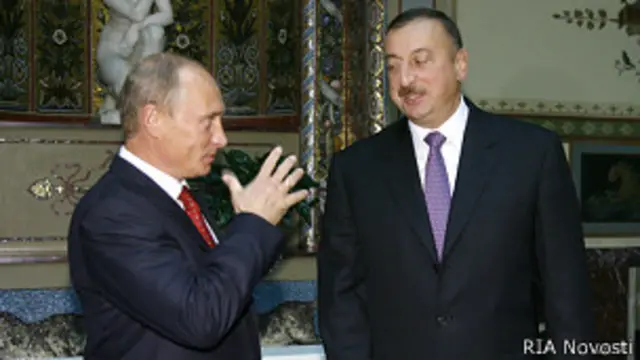 Путин, Алиев