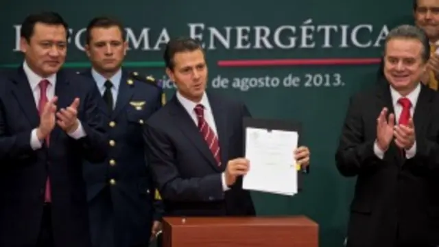 Presidente de México Enrique Peña Nieto