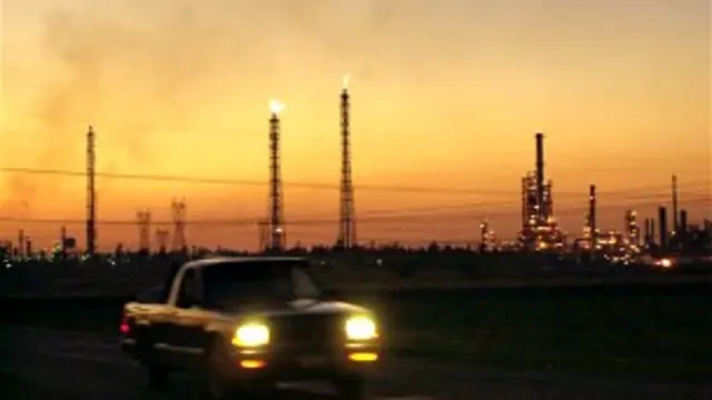 Instalaciones de Pemex en México. Foto AP