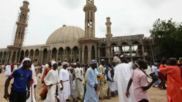 Maiduguri'de bir cami