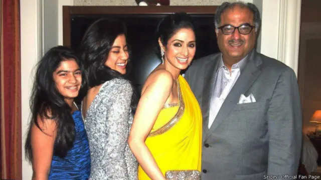 श्रीदेवी का परिवार