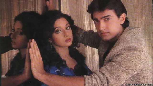 श्रीदेवी और आमिर ख़ान