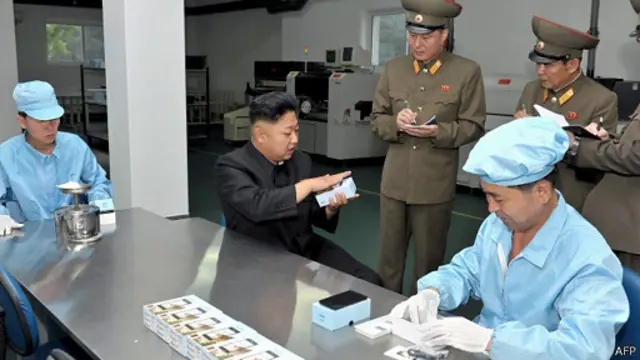 Ponsel pintar Korea Utara