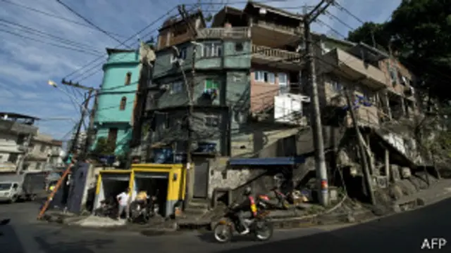 Одна из фавел Рио-де-Жанейро