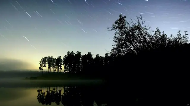 Lluvia de meteoritos