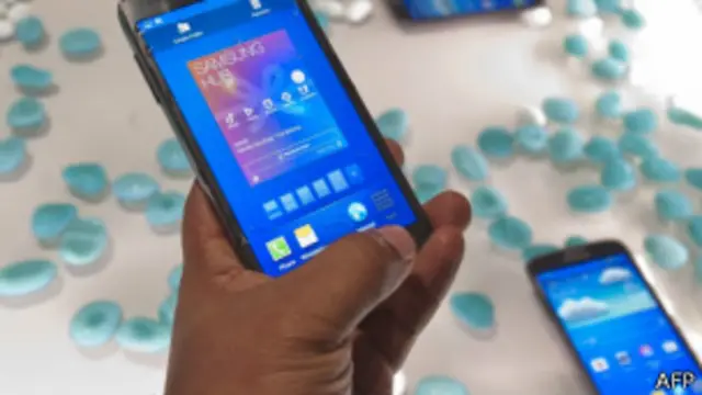Điện thoại thông minh của Samsung có nhiều ưu thế cạnh tranh.