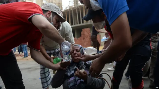 埃及當局在抗議營地清場