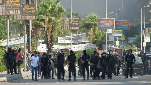 埃及當局在抗議營地清場