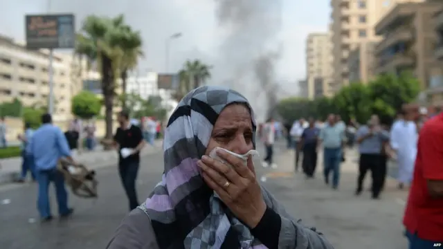 埃及當局在抗議營地清場
