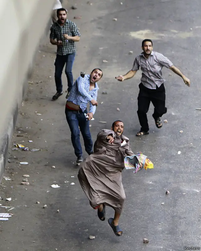 Enfrentamientos en El Cairo