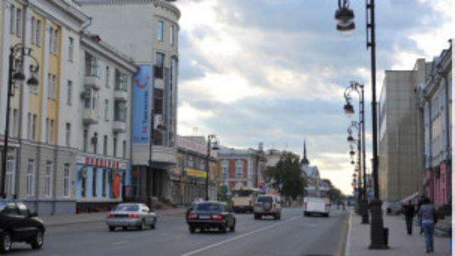 Улица в Тюмени